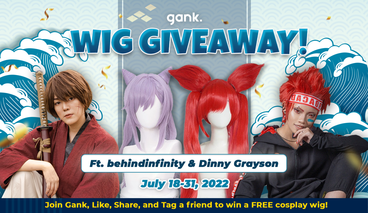 Wig Giveaway ft. behindinifinity & Dinny Grayson