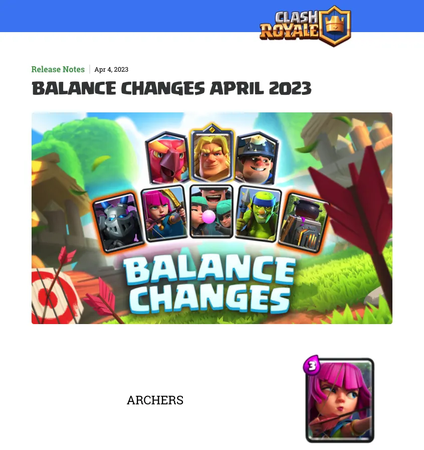 As A Gamer You Need To Know The Changes In The Game Like What Happen To Clash Royale