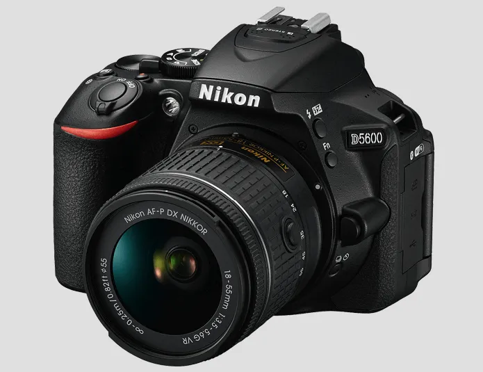 Nikon D5600 as one of the best DSLR for webcam