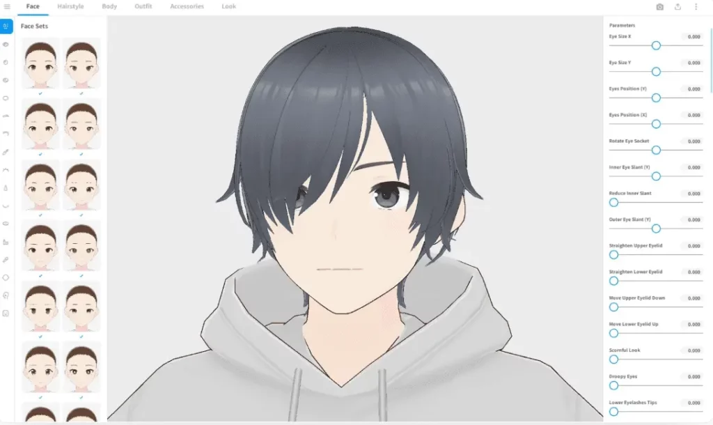 how to make a VTuber avatar 3D with VRoid Studio