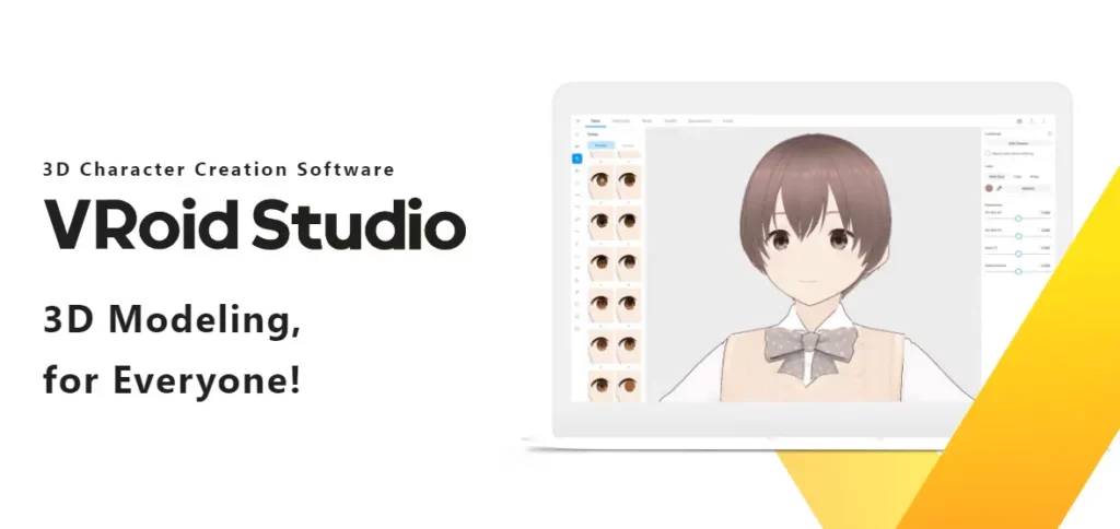 VRoid Studio is a VTuber software