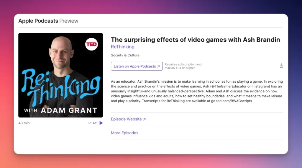 Adam Grant Podcast as one of the best podcast ideas to inspire you