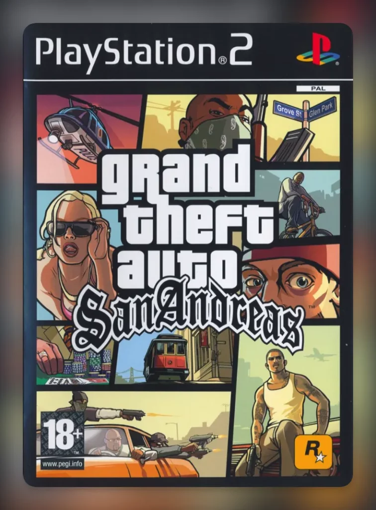 GTA San Andreas is one of the best PS2 games of all time