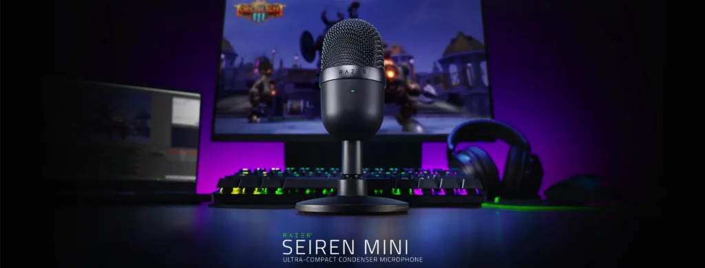 Seiren Mini is one of the best budget microphone for gaming