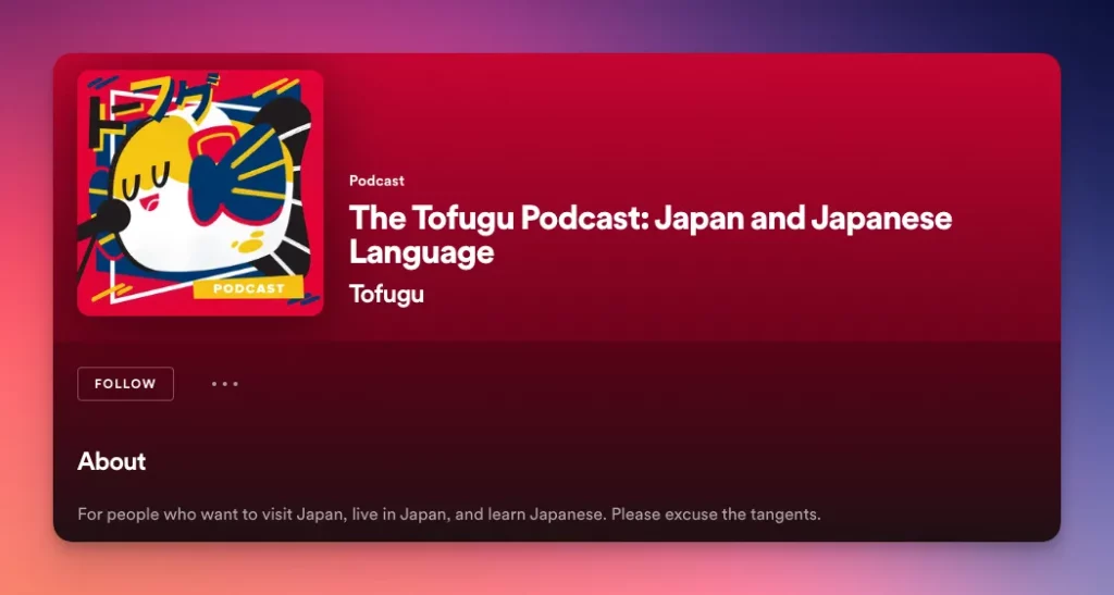 Teaching a language is topics to talk about on a podcast, like what Tofugu does