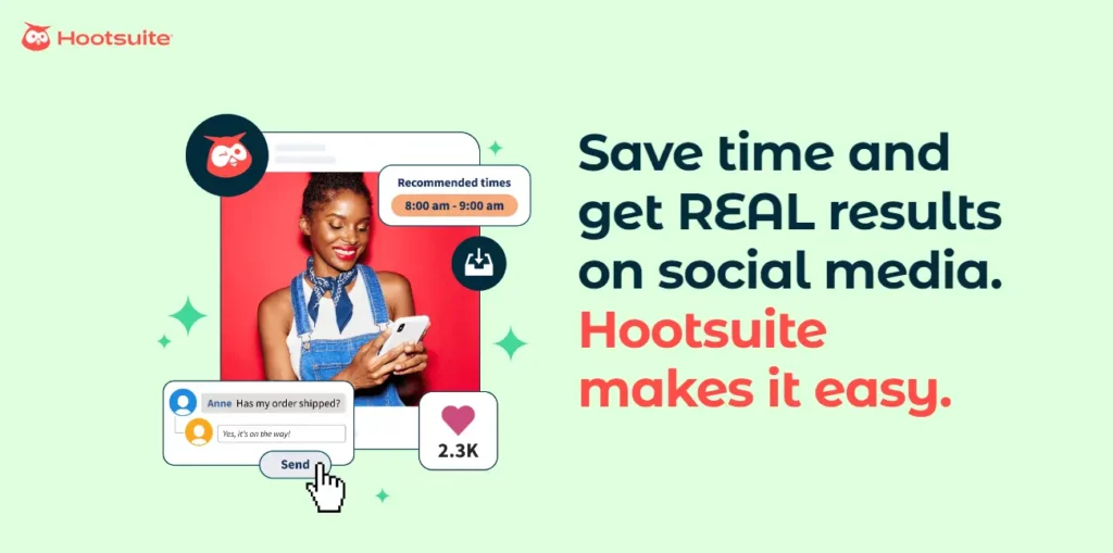 Hootsuite is an app to help content creators