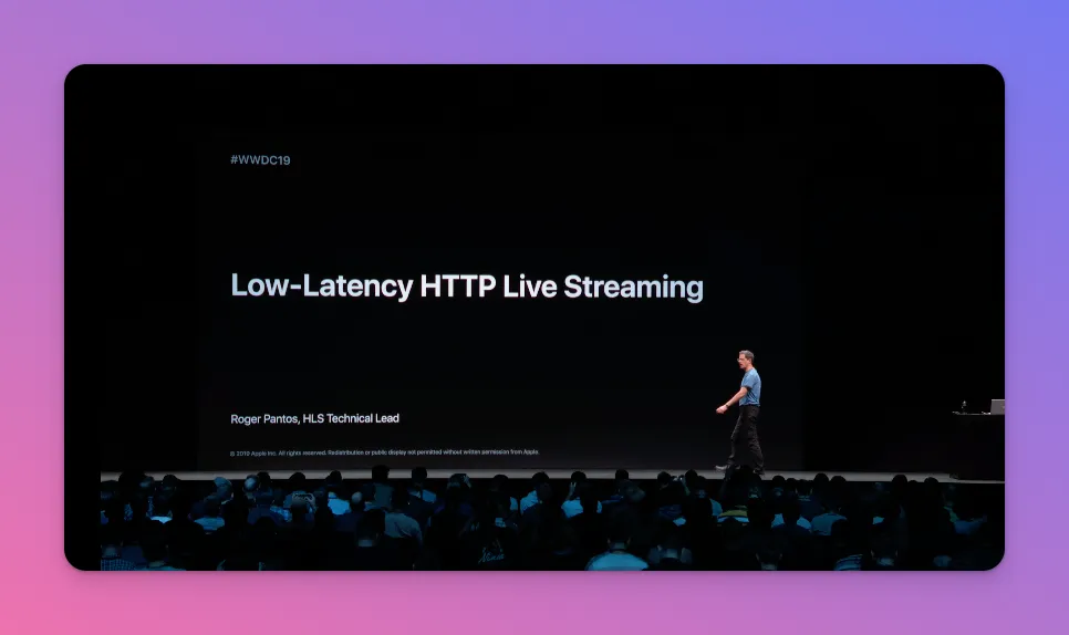 Apple Engineer explained What is HLS Streaming 2nd Generation