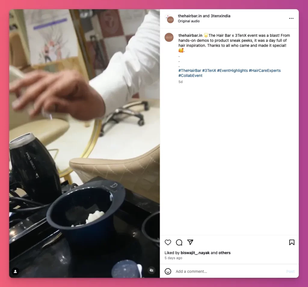 Collab post on Instagram can be an effective way to promote collaborative event