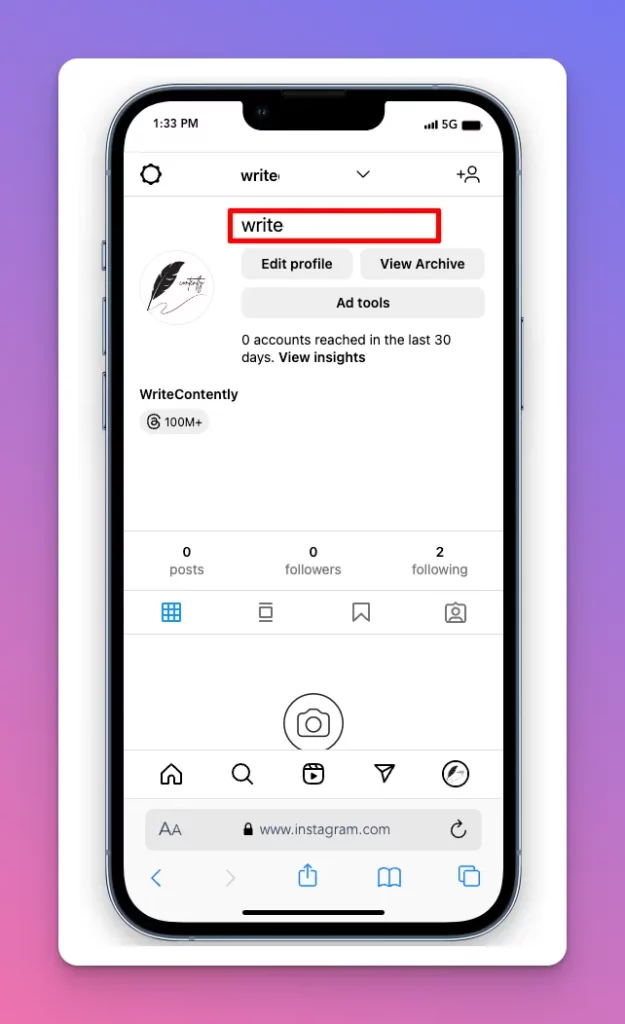 How to Get Instagram Link on iPhone? You can simply look for your username