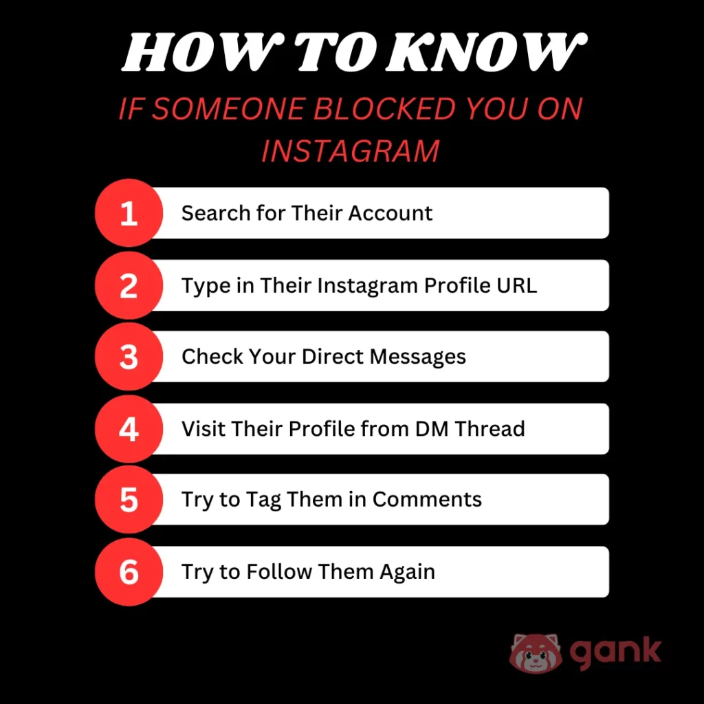 How to know if someone blocked you on Instagram?