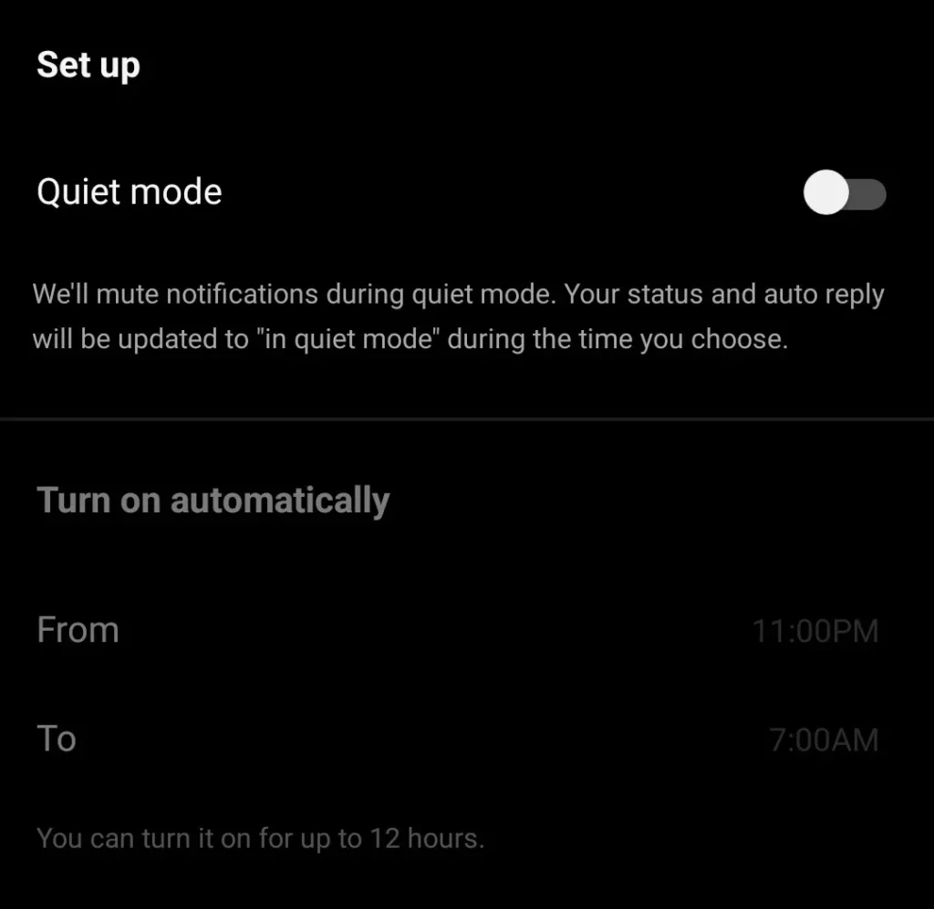 What does quiet mode mean on Instagram and how to turn it on