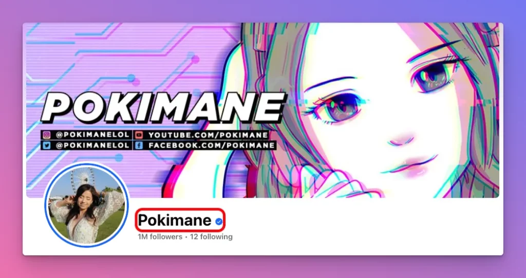 Getting verified on Facebook is important that content creators should aim for it, like what Pokimane did