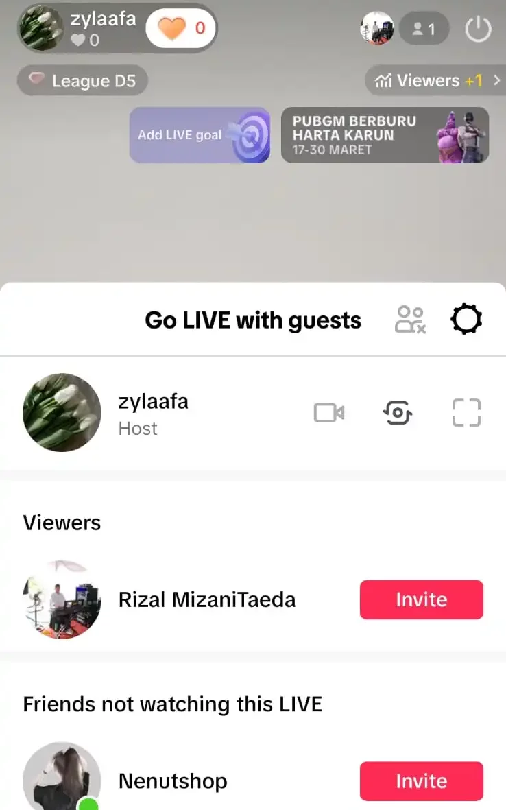 Cara Live di TikTok Tanpa 1000 Followers - sebagai co-host
