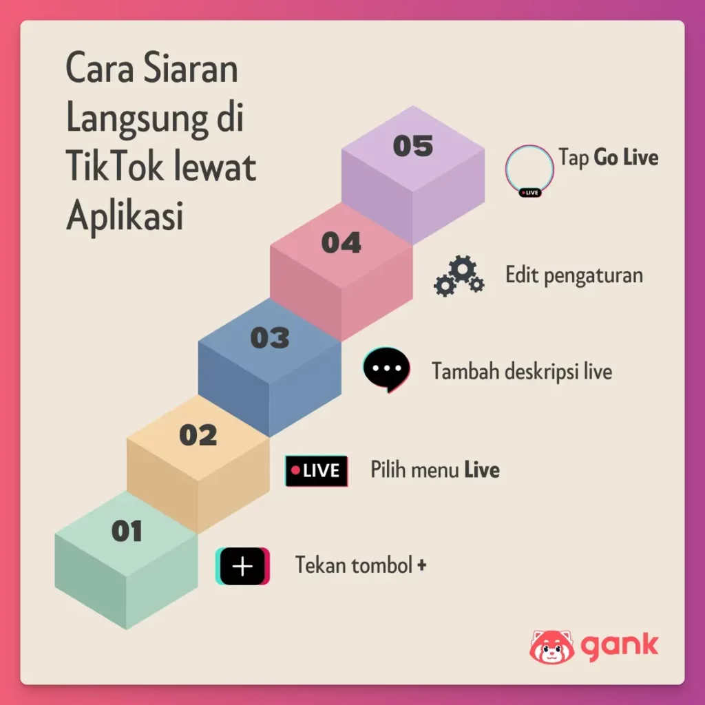 cara siaran langsung di TikTok