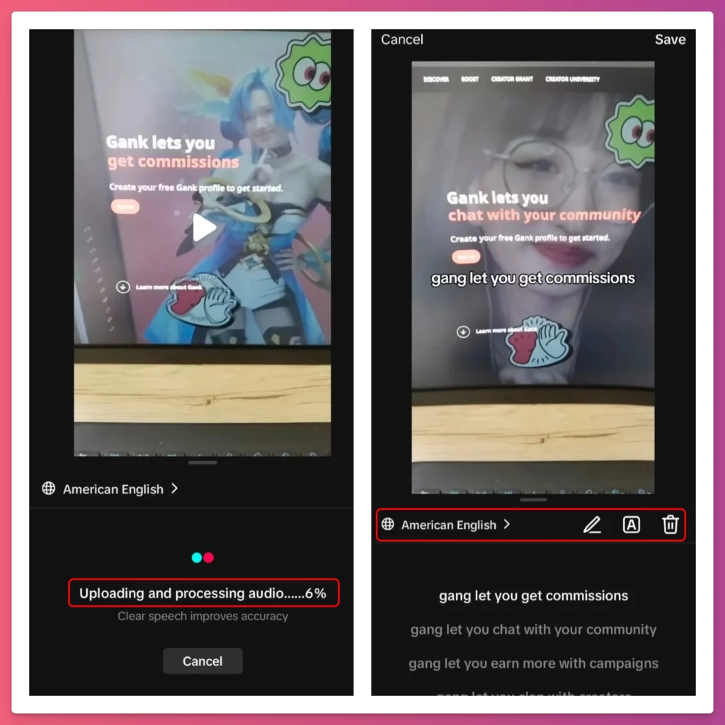 Captioning on TikTok with the auto-caption feature is easy