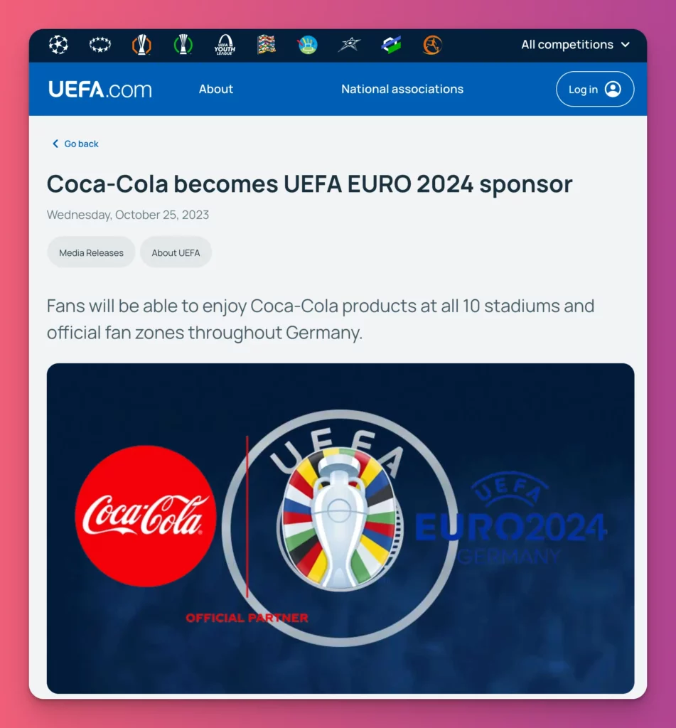 Salah satu jenis endorse itu apa? Event sponsorship yang dilakukan oleh FIFA