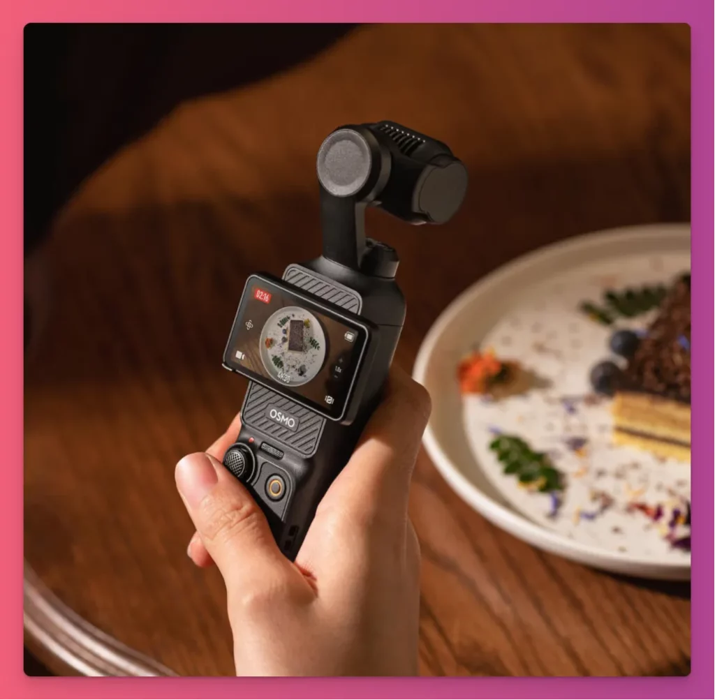 DJI Osmo Pocket 3, one of the best camera for vlogging