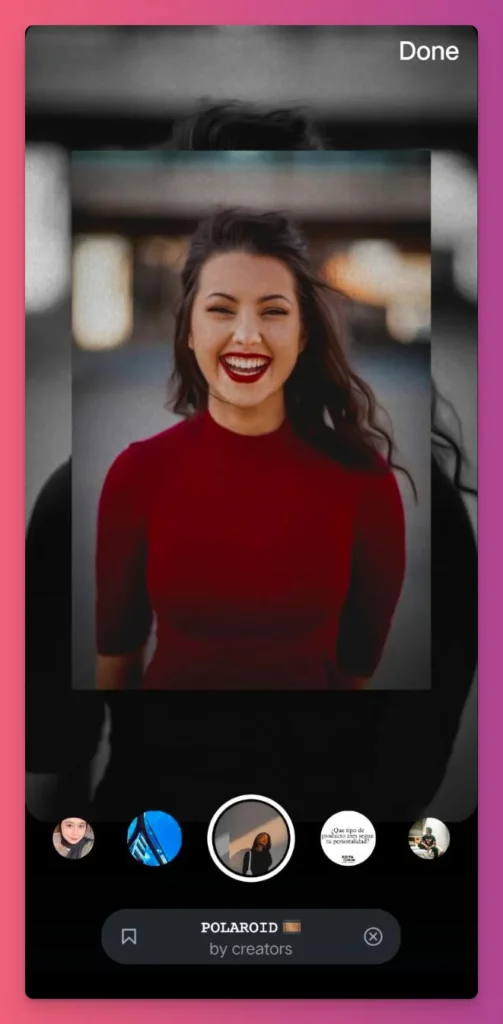 Efek Instagram terbaru bernama Polaroid