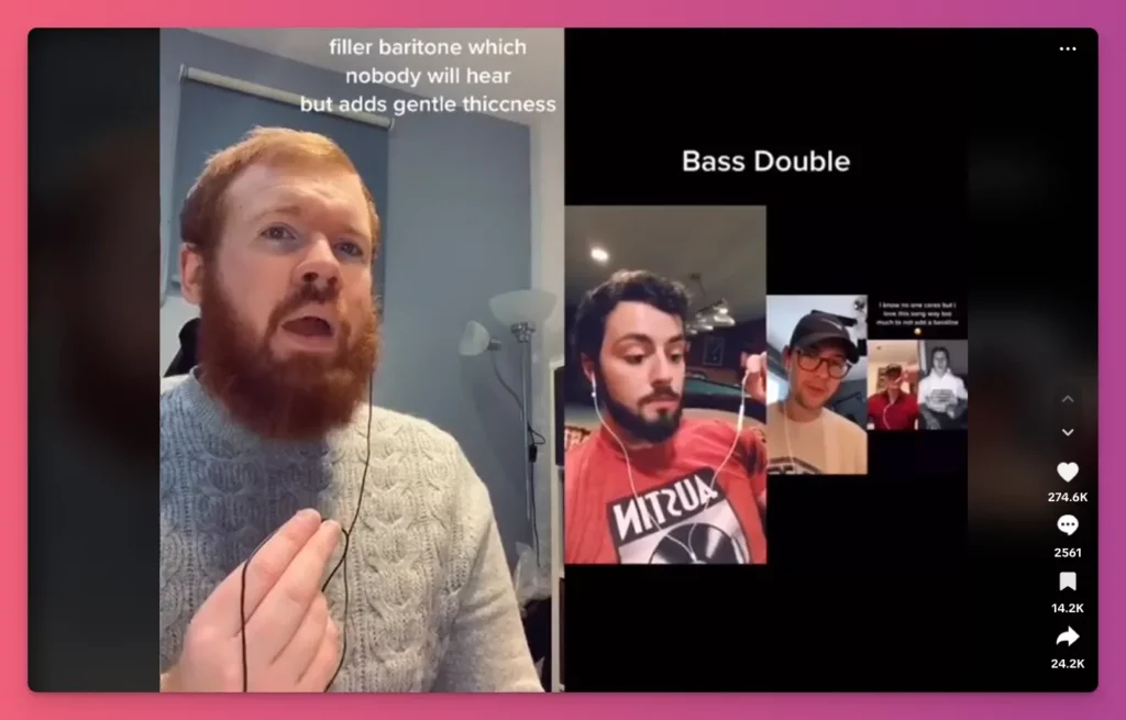 One of the benefits of Duet on TikTok is to create Duet Chains