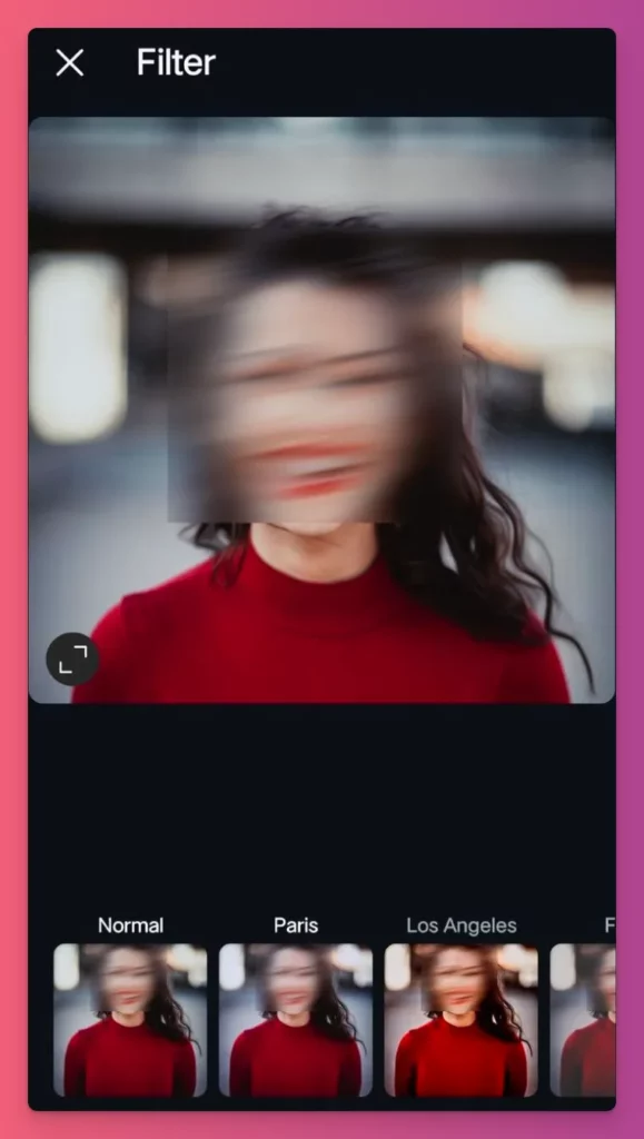 filter IG terbaru bernama blurry face