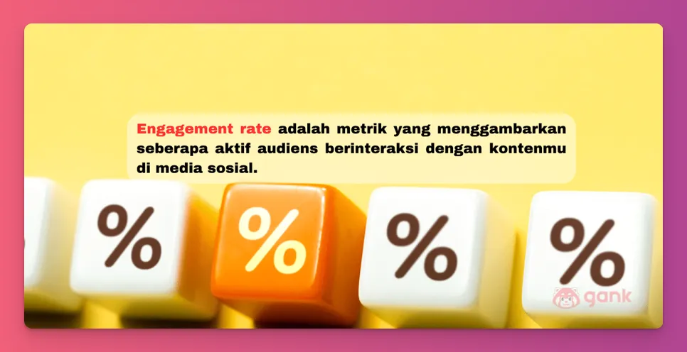 Engagement rate adalah