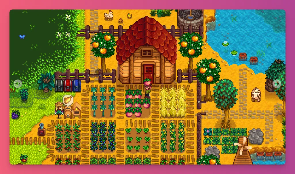 Pilihan game laptop ringan di antaranya adalah Stardew Valley