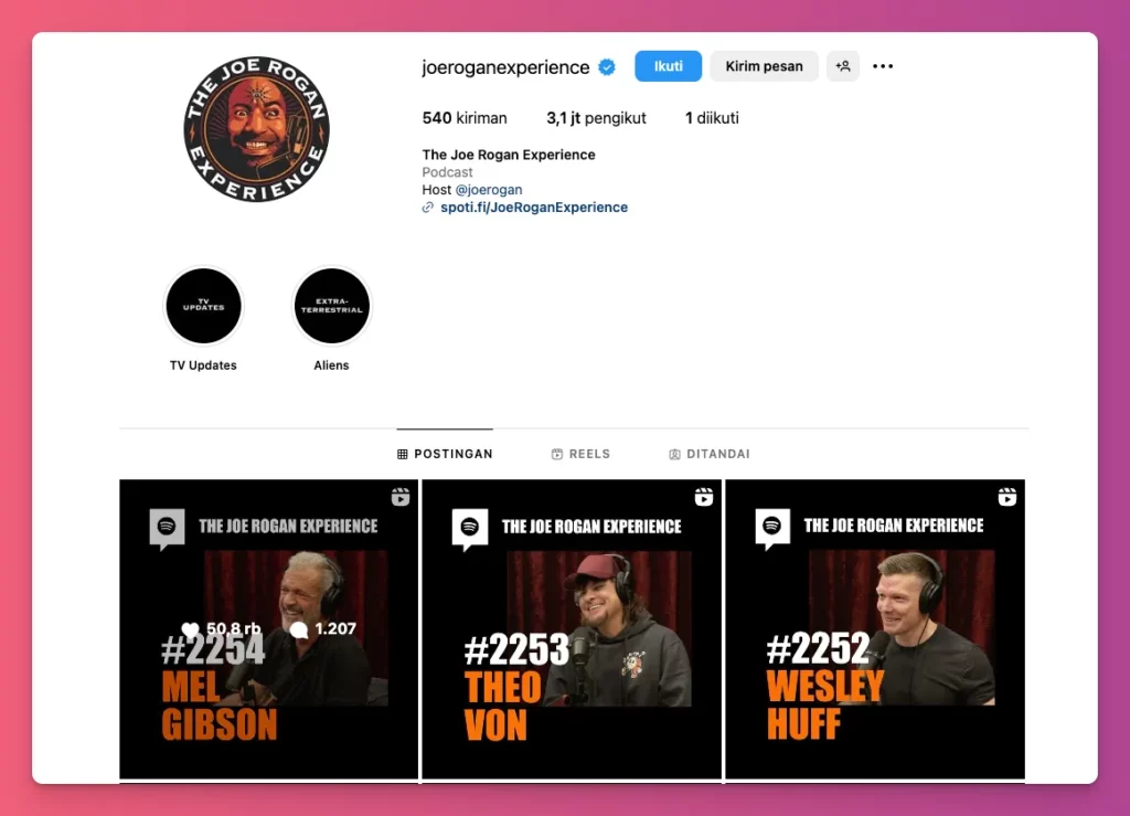 how to start a podcast with huge following? Promote your podcast episodes well like Joe Rogan