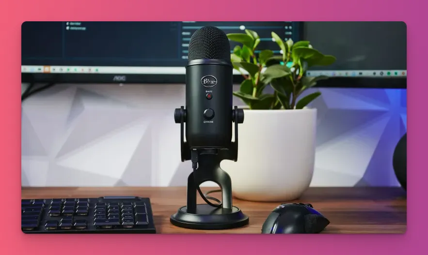 Blue Yeti USB mic