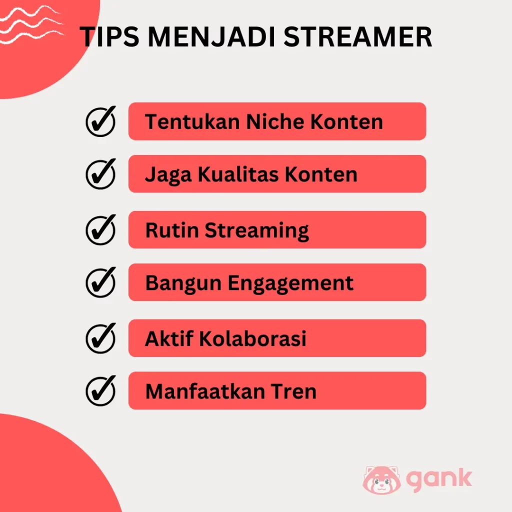 Tips Menjadi Streamer Adalah