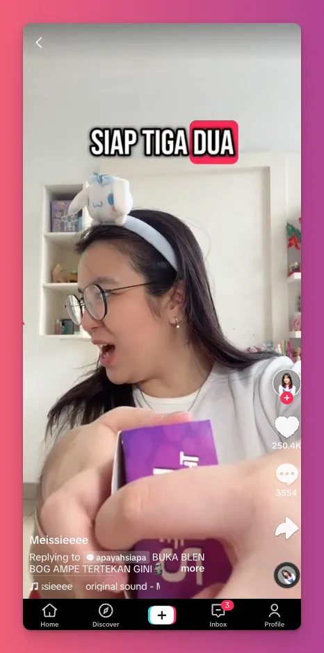 ide konten TikTok yang seru dan mudah adalah unboxing produk random