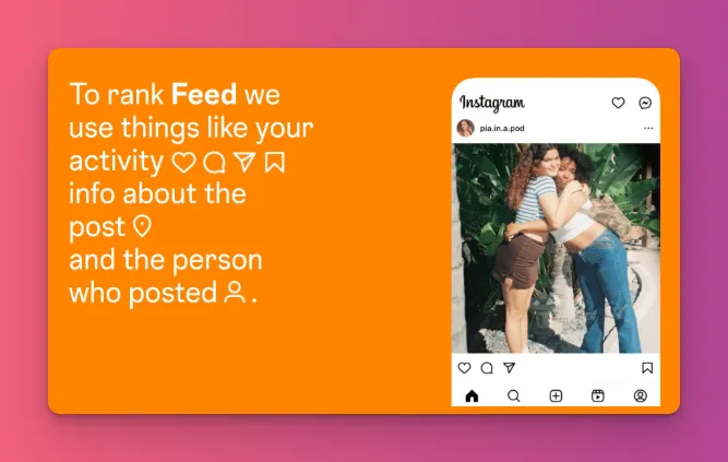 New Instagram Algorithm on Feed