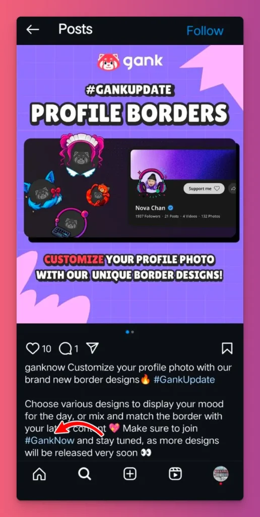 One of the best Instagram views hack is to use your branded hashtags