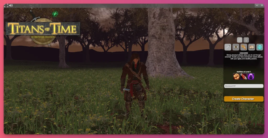 One of online browser games to play is Titans of Time