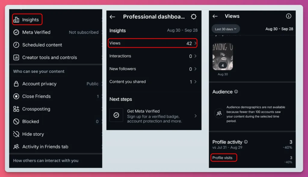Can you see who views your profile on Instagram? You can't, but you can see how many of them see your Profile