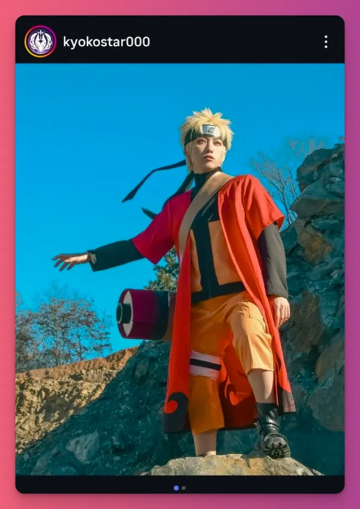 Foto cosplayer Naruto ini bisa memberi gambaran apa itu cosplay