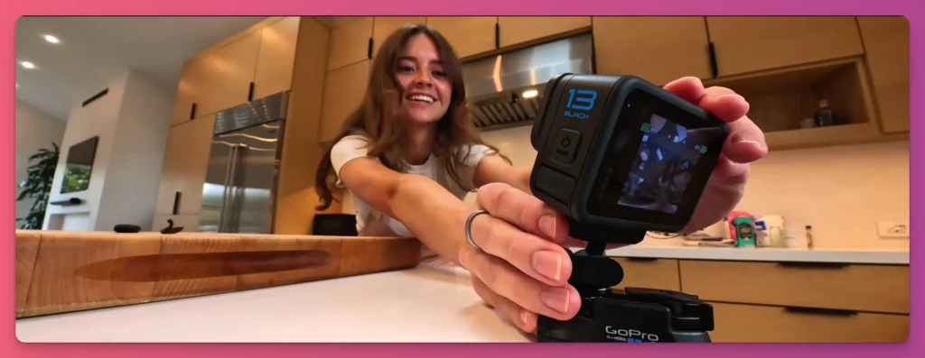 GoPro Hero 13, one of the best camera for YouTube, offering excellent video quality for creators