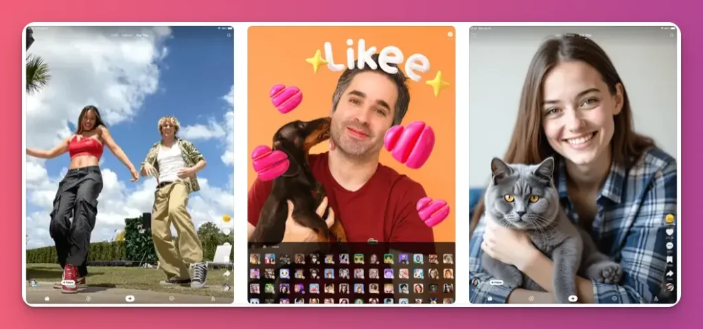 Like is among the recommended TikTok alternative apps for beauty influencers