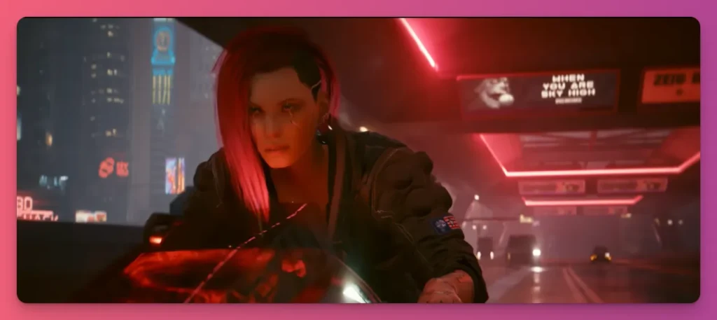 Cyberpunk 2077 is one of the RPG games with futuristic theme