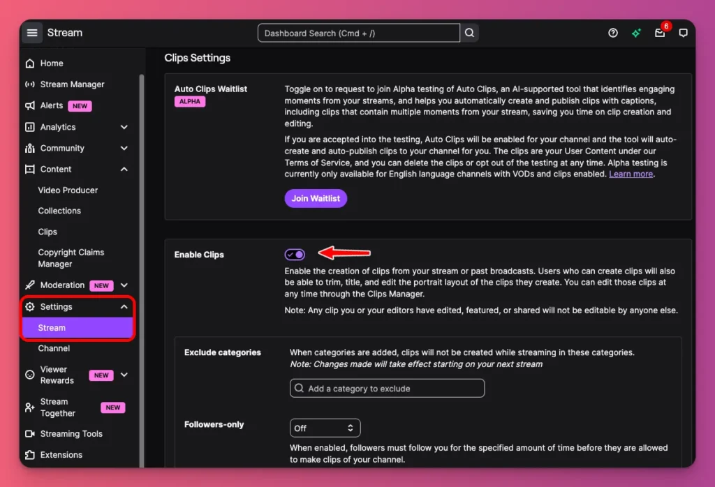How to clip on Twitch? You need to first check the Clip feature