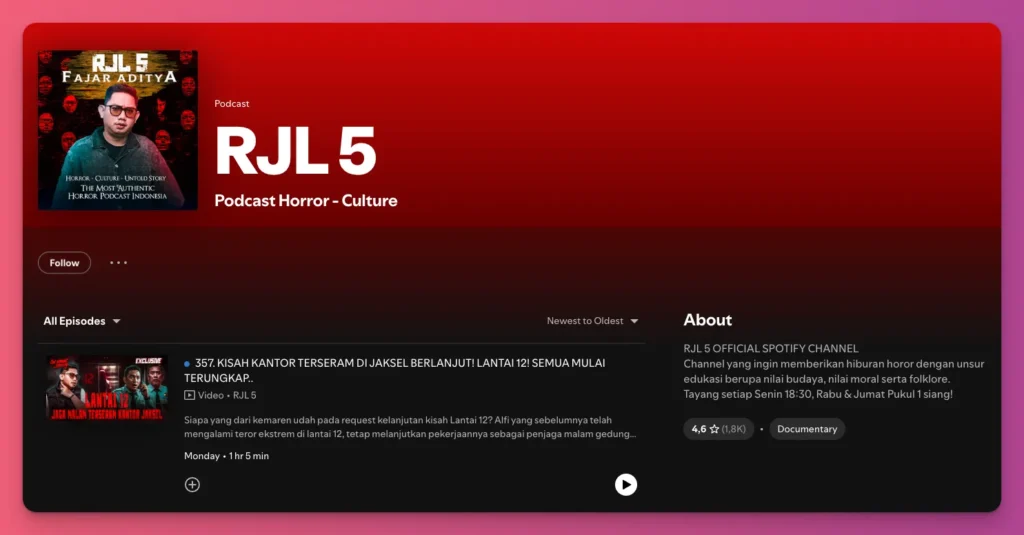 Manakah podcast Indonesia yang layak jadi inspirasi? RJL5 bisa jadi salah satunya