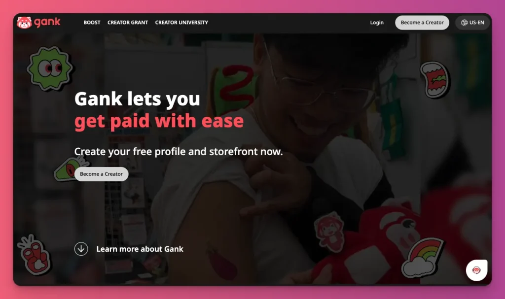 You can use third party platforms like Gank to earn from fan donation as a Twitch streamer