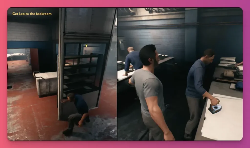 A Way Out is one of the good two player PS5 games to play today