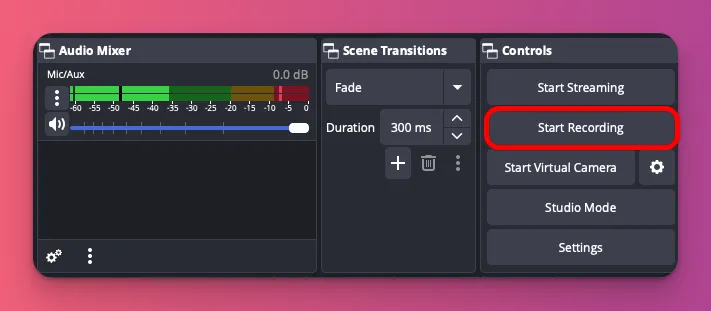 You can start recording your gameplay on PC