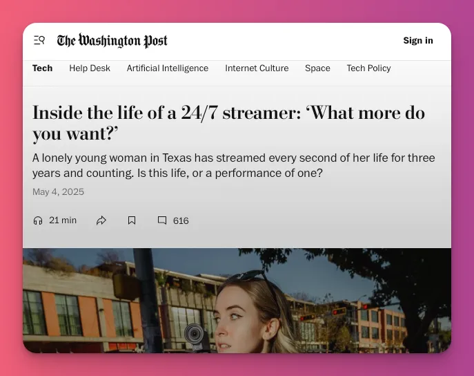 EmilyCC masih jadi content creator yang melakukan subathon paling lama dengan 1547 hari