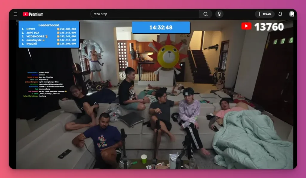 Apa itu subathon? Subathon adalah format live streaming berdurasi panjang dengan partisipasi dari audiens